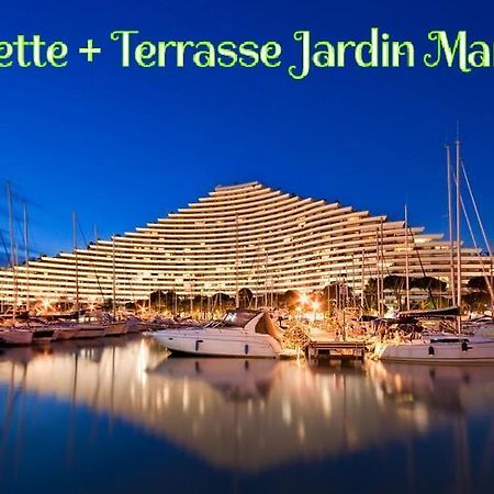 Studio Rez De Jardin Marina Baie Des Anges Вільнев-Лубе Екстер'єр фото