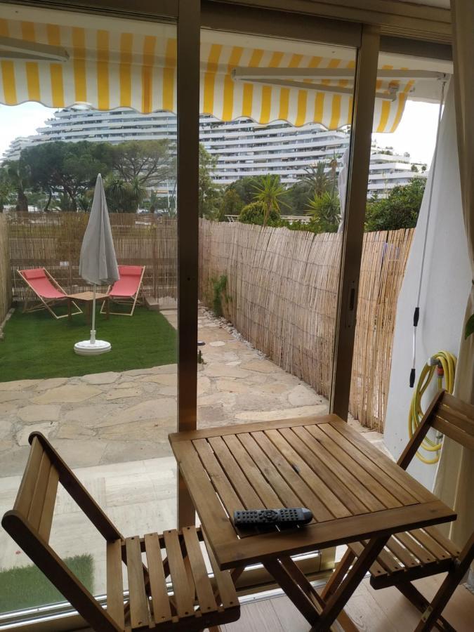 Studio Rez De Jardin Marina Baie Des Anges Вільнев-Лубе Екстер'єр фото