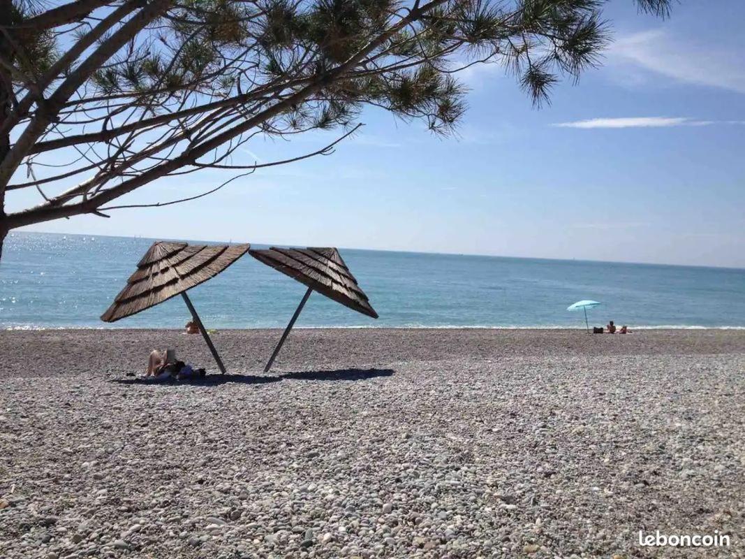 Studio Rez De Jardin Marina Baie Des Anges Вільнев-Лубе Екстер'єр фото